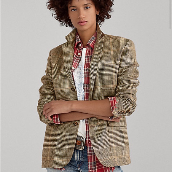 New! Sold out online! Made in Italy linen blazer - Picture 1 of 5